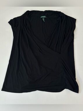 LAUREN - RALPH LAUREN - GREEN TAG - WOMENS TOP